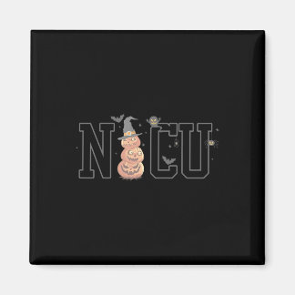 Imã Nicu Boo Crew Spooky Pumpkin Engraçado Enfermeiro