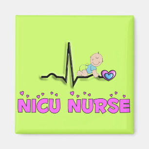 Imã NICU Enfermeira QRS Design