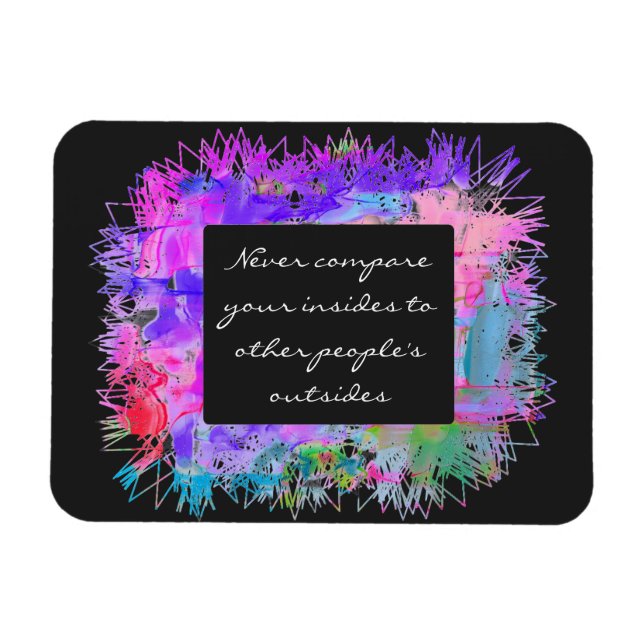 Ímã Niemals comparam (Horizontal)