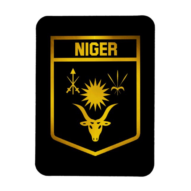 Ímã Niger Emblem (Vertical)