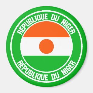 Imã Niger Round Emblem