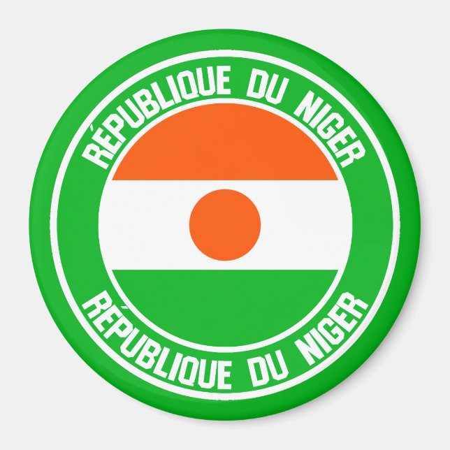 Imã Niger Round Emblem (Frente)