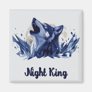 Imã Night King - Howling Wolf com Lua