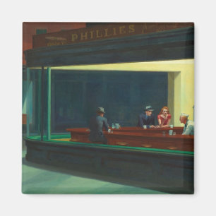 Imã Nighthawks - Edward Hopper