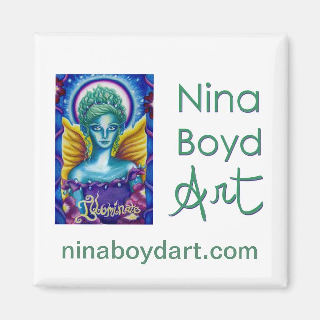 Imã Nina Boyd Art Magnet (PRIVATE) (Frente)