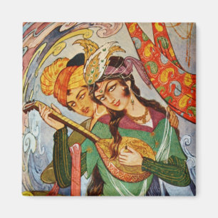 Imã Ninfoma Persa Miniatura com setar