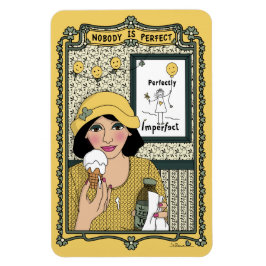 Ímã Ninguém é o Magnet do Refrigerador Perfect_C_4x6