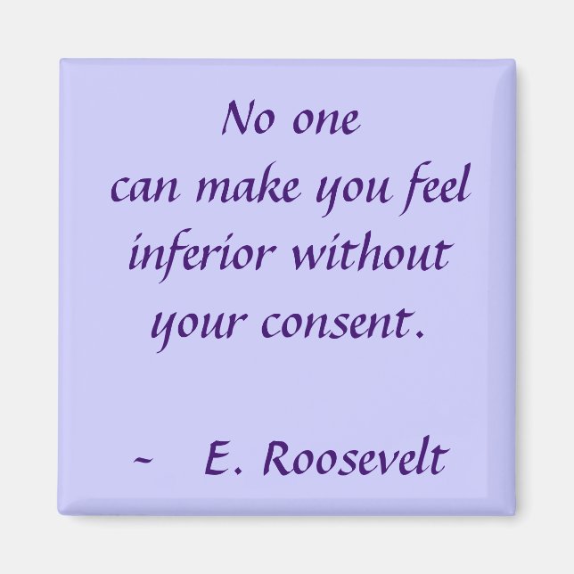 Imã Ninguém Pode Fazer Você Sentir-Se Roo (Frente)