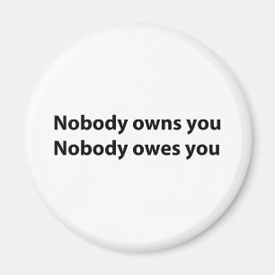 Imã Ninguém possui-o/deve-