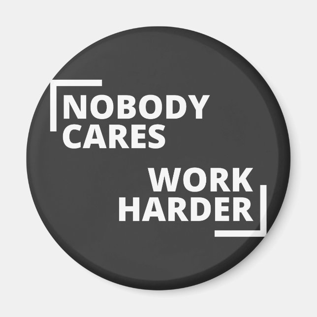 Imã Ninguém se importa de trabalhar mais (Frente)