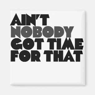 Imã Ninguém tem tempo para isso