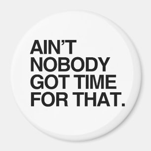 IMÃ NINGUÉM TEM TEMPO PARA ISSO