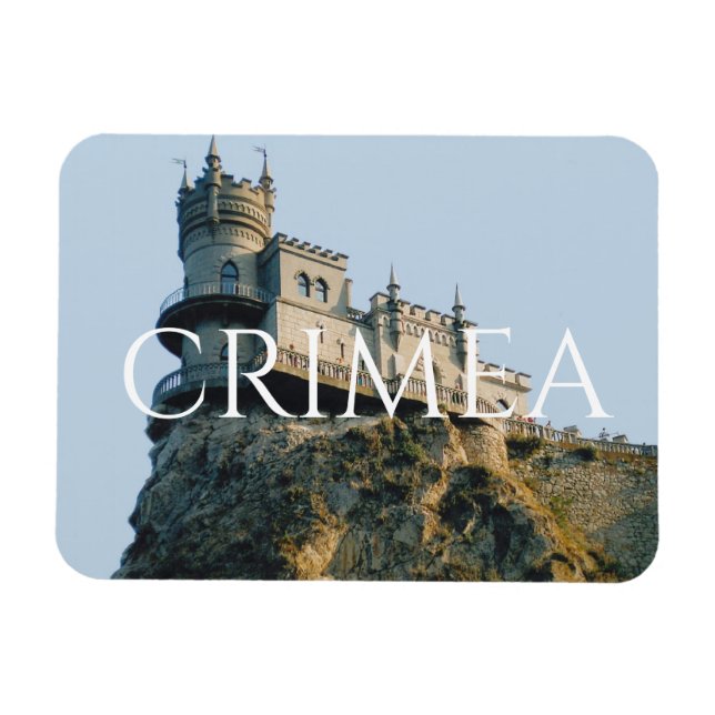 Ímã Ninho de Castle Swallow na Crimeia (Horizontal)