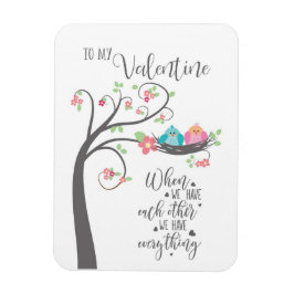 Ímã Ninho De Pássaro namorados Quando Temos Um Ao Outr