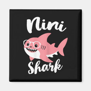 Imã Nini Shark Dia de as mães Vovó Engraçado
