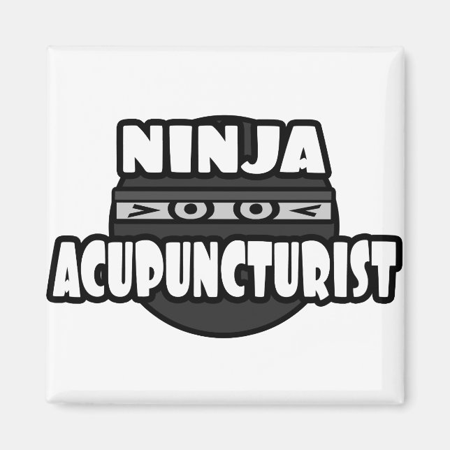 Imã Ninja Acupunturista (Frente)
