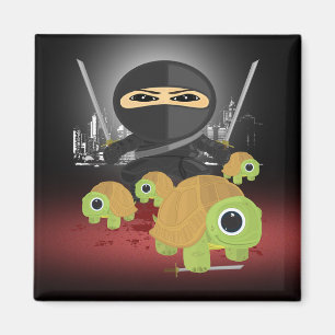Imã Ninja e Tartarugas