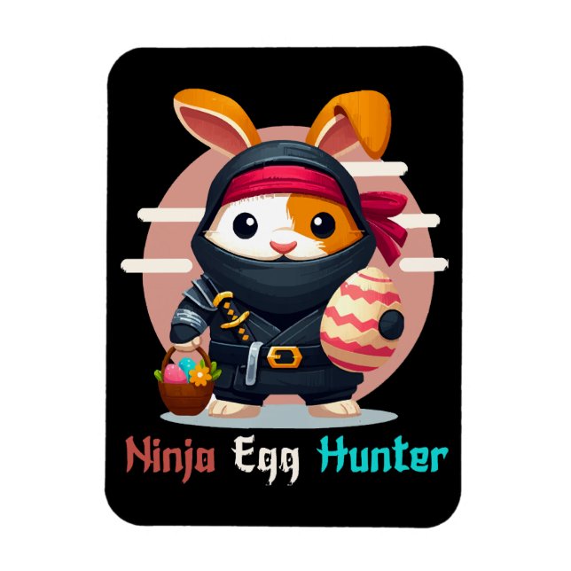 Ímã Ninja Egg Hunter (Vertical)