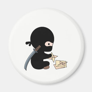 Imã Ninja minúsculo que faz a estrela de jogo do pape