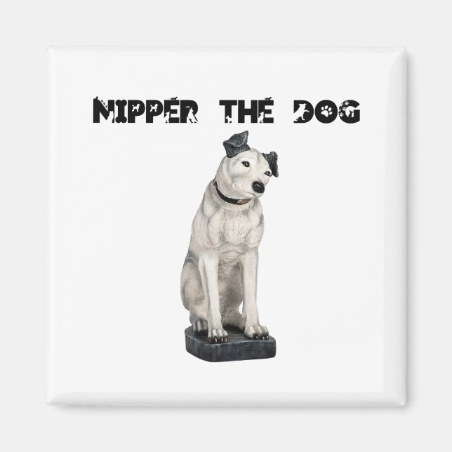 Imã Nipper, A Assinatura RCA Dog (Frente)