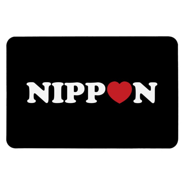 Ímã Nippon Love Heart (Horizontal)