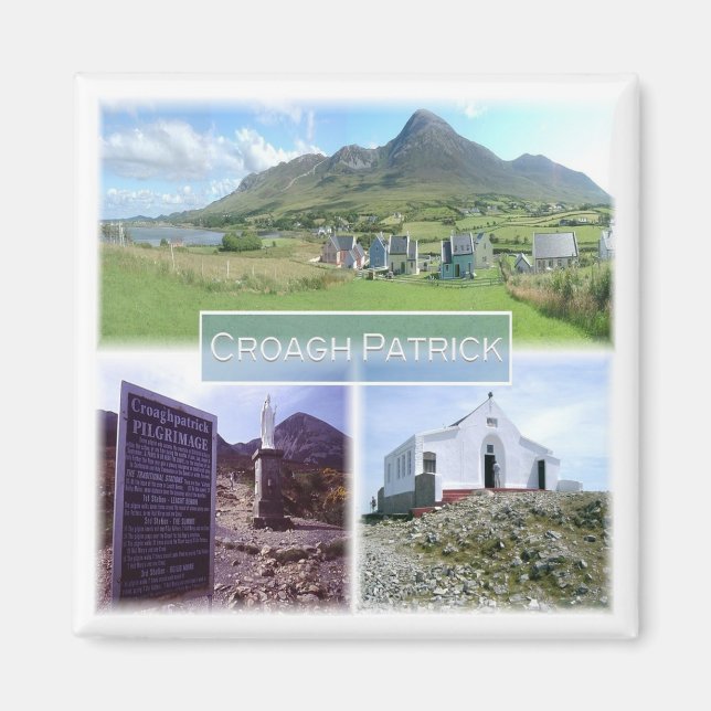 Imã NIR009 CROAGH PATRICK, Irlanda do Norte, frigorífi (Frente)