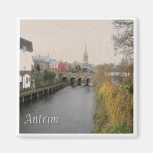 Imã NIR019 ANTRIM, Irlanda do Norte, frigorífico