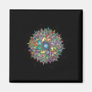 Imã Nirvana Mandala Geometria Arte Fractal Sagrado Yog
