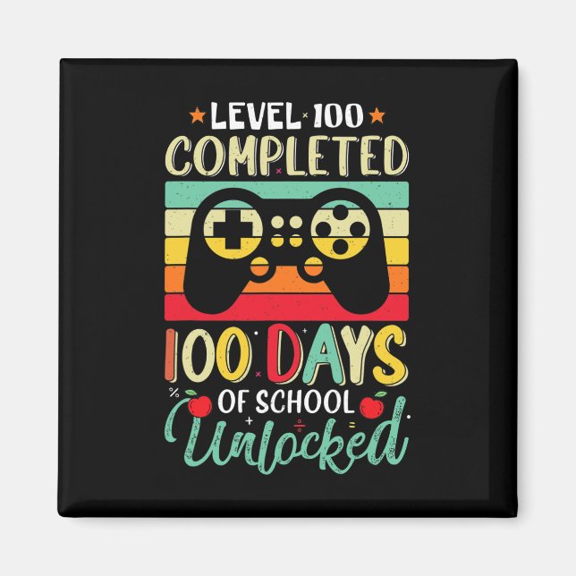 Imã Nível 100 Dias De Nível De Jovens Jogadores Comple (Frente)