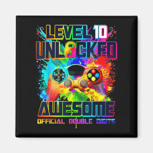 Imã Nível 10 Desbloqueado Incrível Aniversário de Meni