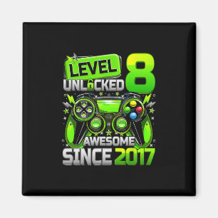 Imã Nível 8 Desbloqueado Incrível Desde o 8º Aniversár