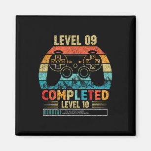 Imã Nível 9 Concluído Nível 10 Carregando Aniversário