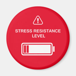 Imã Nível de resistência ao stress Monocromo minimalis