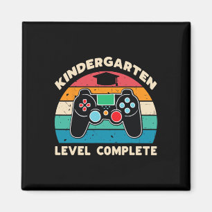Imã Nível do jardim de infância Gamer Boy Kinder Gradu