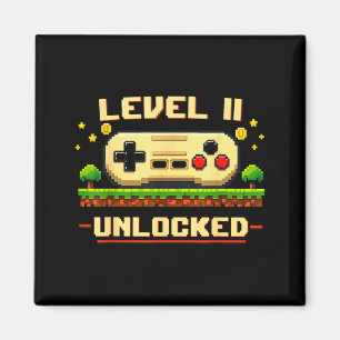 Imã Nível engraçado 11 desbloqueado videogame aniversá