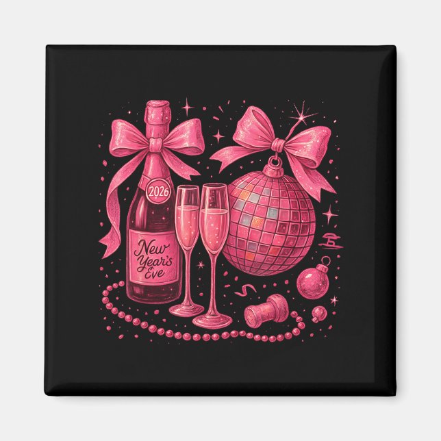 Imã Nk Disco New Year’s Eve 2026 Champagne Style  (Frente)