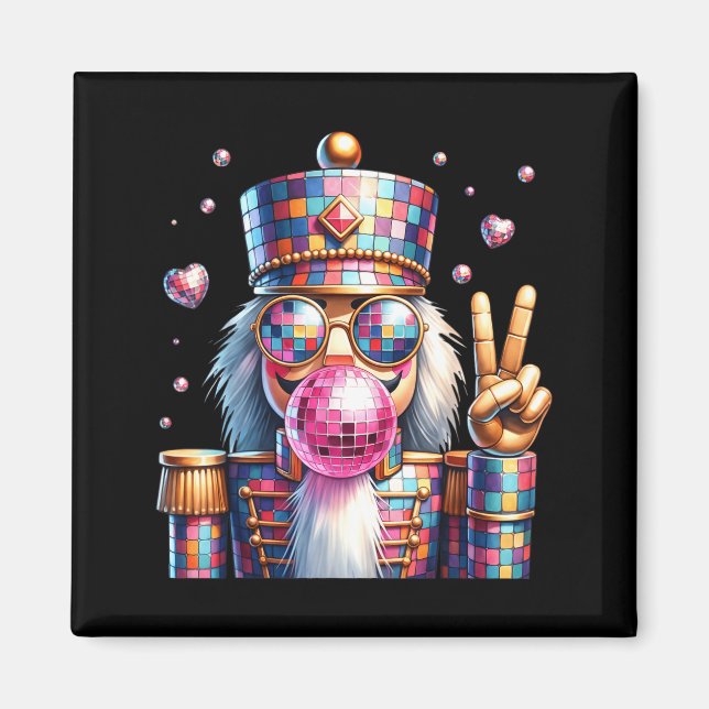 Imã Nk Disco Nutcracker Bubblegum Christmas For Men Wo (Frente)
