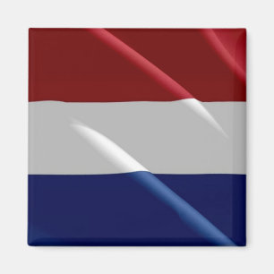Imã NL - Holanda Oland - Waving Flag - Holandês