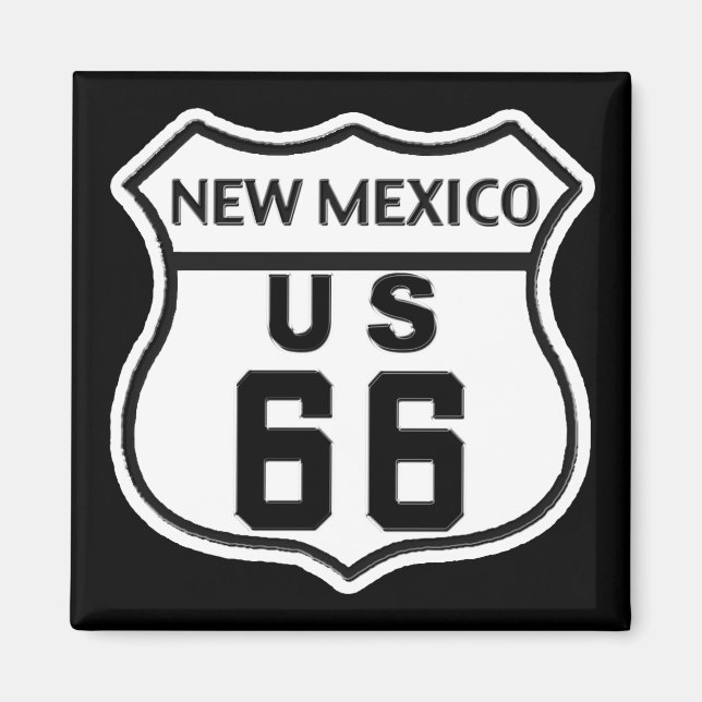 IMÃ NM US ROUTE 66 (Frente)
