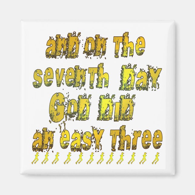 Imã No 7, Deus Fez um Humor Fácil Três (Frente)