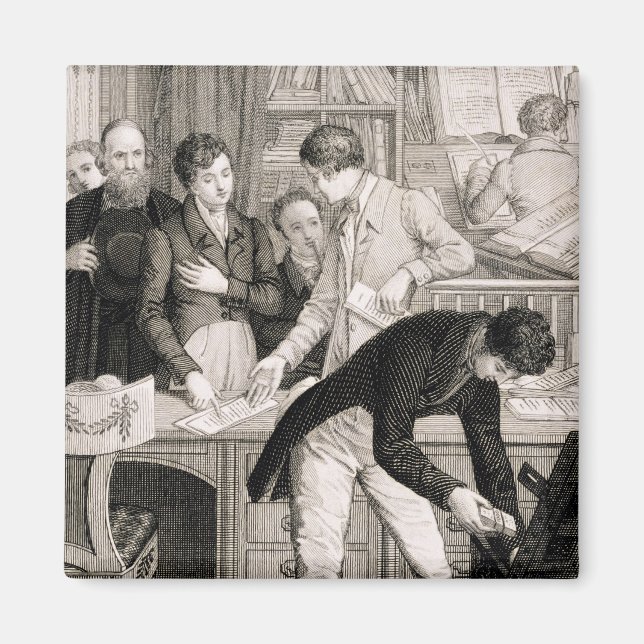 Imã No Banco, c.1800 (gravação) (Frente)