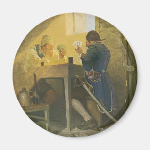 Imã No Cartões da Gaiola de Cluny, pelo NC Wyeth