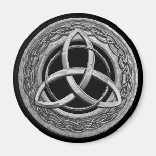 Imã Nó celta da trindade do metal