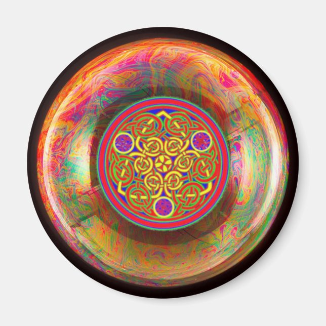 Imã Nó Celtico Místico (Frente)