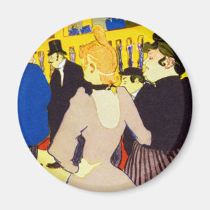 Imã No Clube Noturno por Toulouse Lautrec, Arte Antiga