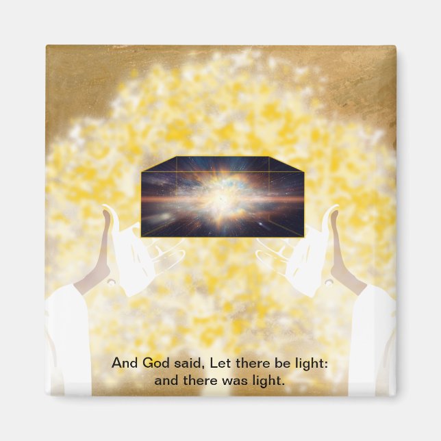 Imã No começo DEUS disse que deveria haver luz (Frente)