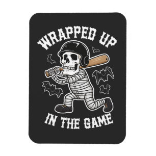 Ímã No Dia das Bruxas de Basebol do Jogo