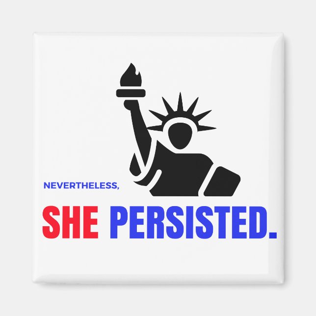 Imã No Entanto, Ela Persiste (Frente)