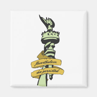 Imã "No entanto, ela persistiu"