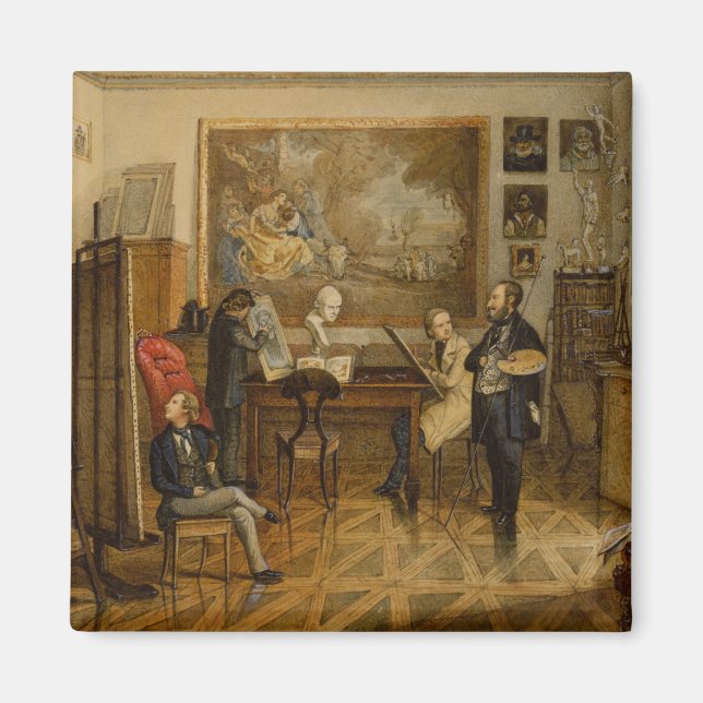 Imã No Estúdio de Miklos Barabas (Frente)